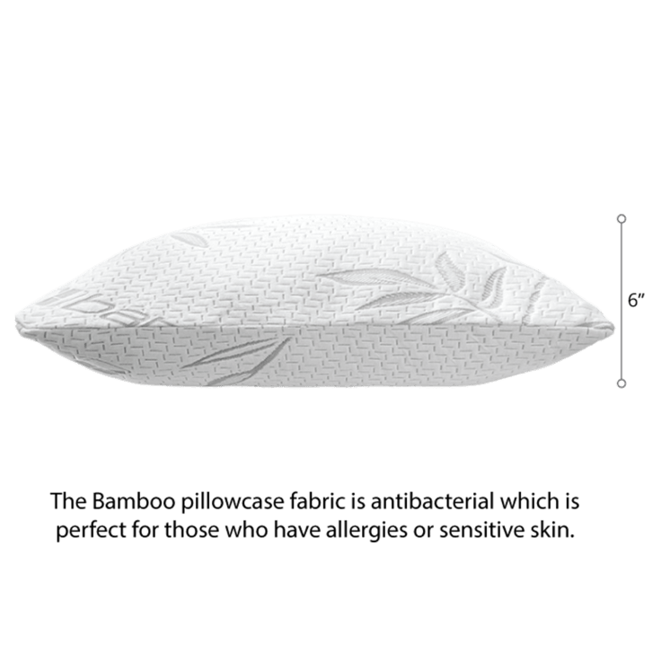 MorningSave 2Pack Bed & Brand Prestige Bamboo Pillows