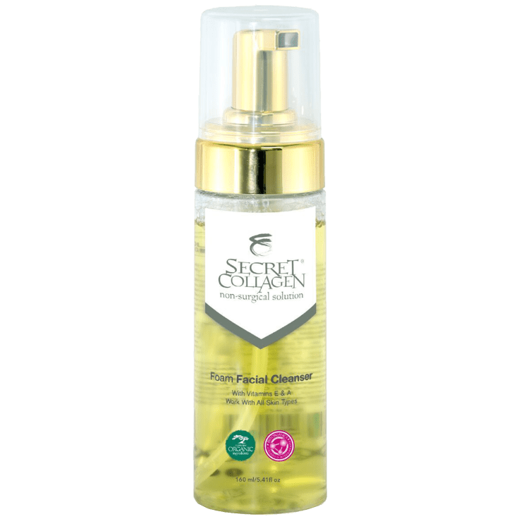 collagen facial foam