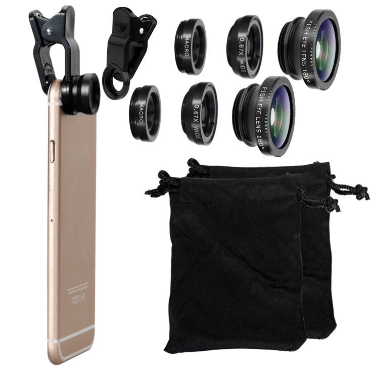 MorningSave 2Pack Lux 3 in 1 Camera Lens Kit