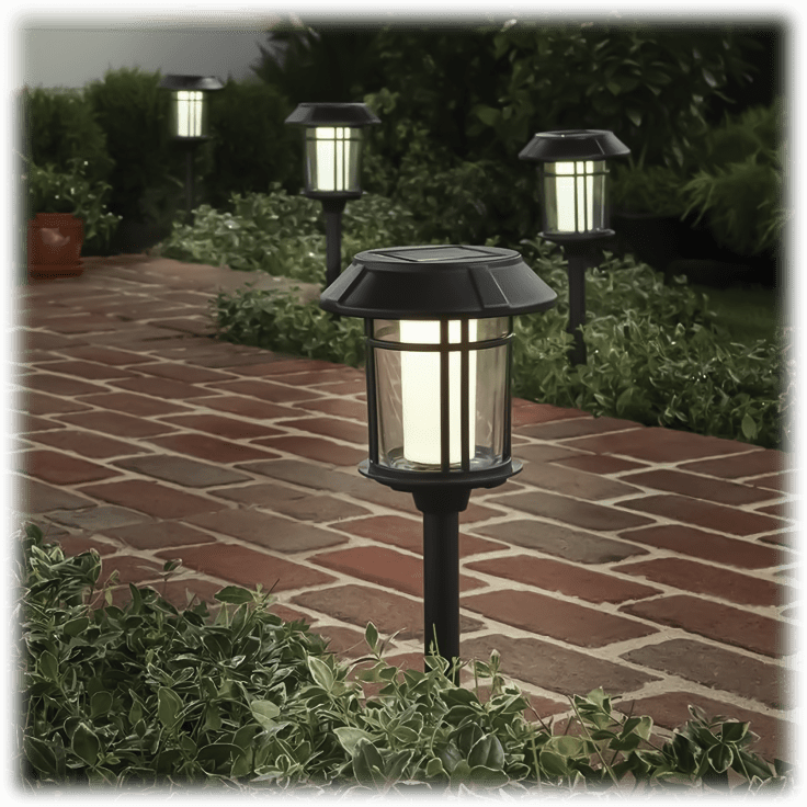 Sterno 35 lumen solar path hot sale light