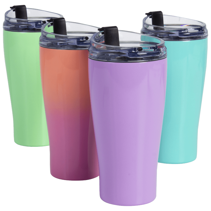 SideDeal 4Pack Primula Peak Insulated Stainless Steel Tumblers
