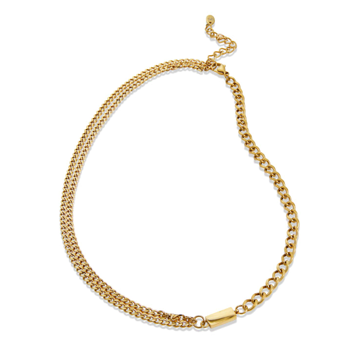 A timeless look you ask? Our Savvy Cie 18K Plated Statement