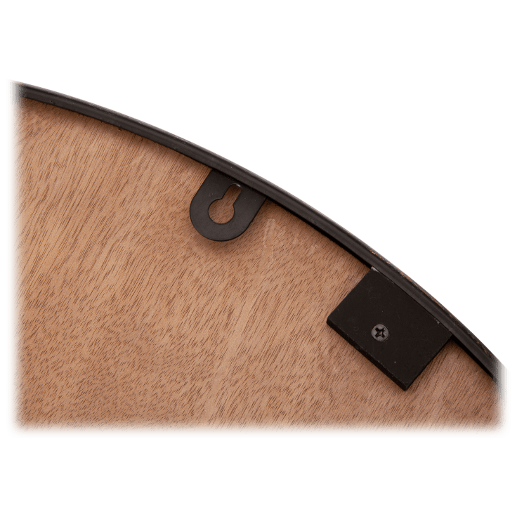 MorningSave Glitzhome Vintage Industrial Oversized Wall Clock with Moving Gears