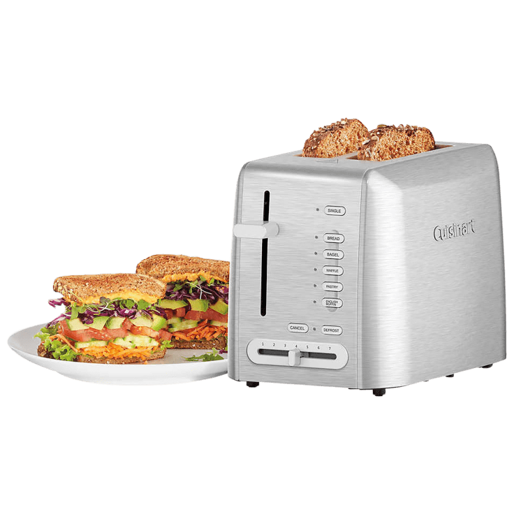 SideDeal Cuisinart 2Slice Custom Select Metal Toaster