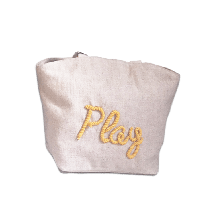 MorningSave Handcrafted Large Canvas Beach Totes