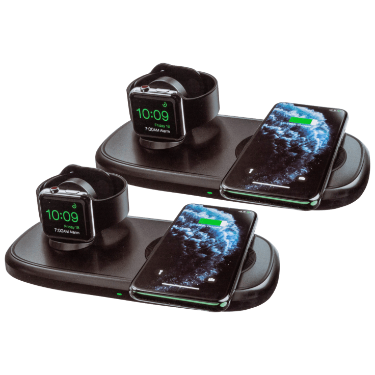 Seneo 2 in 1 dual wireless charging pad 2025