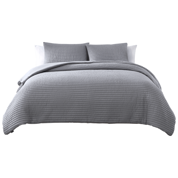 SideDeal The Nesting Company Palm 3 Piece Queen Comforter Set White