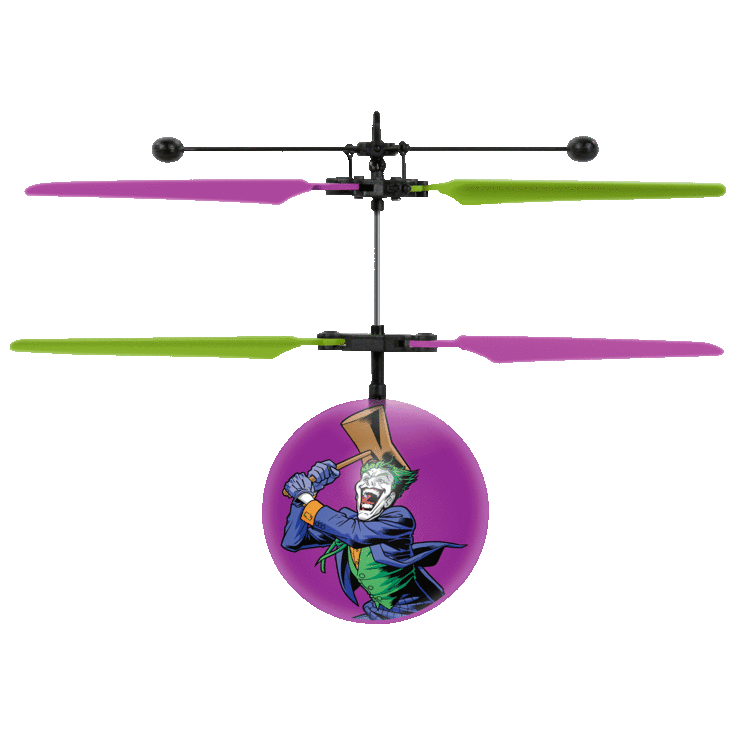 SideDeal World Tech RC Toys DC Licensed IR UFO Ball Helicopter