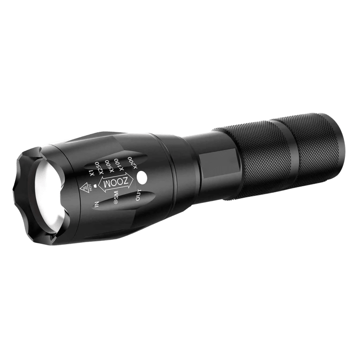 Atomic Beam LED Flashlight by BulbHead, 5 Beam Modes, Tactical Light Bright  Flashlight 
