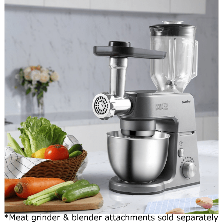 MorningSave Comfee 2.6Qt Die Cast 7in1 Multi Function Stand Mixer