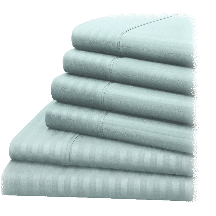 MorningSave Hotel New York 6Piece Dobby Stripe Sheet Set