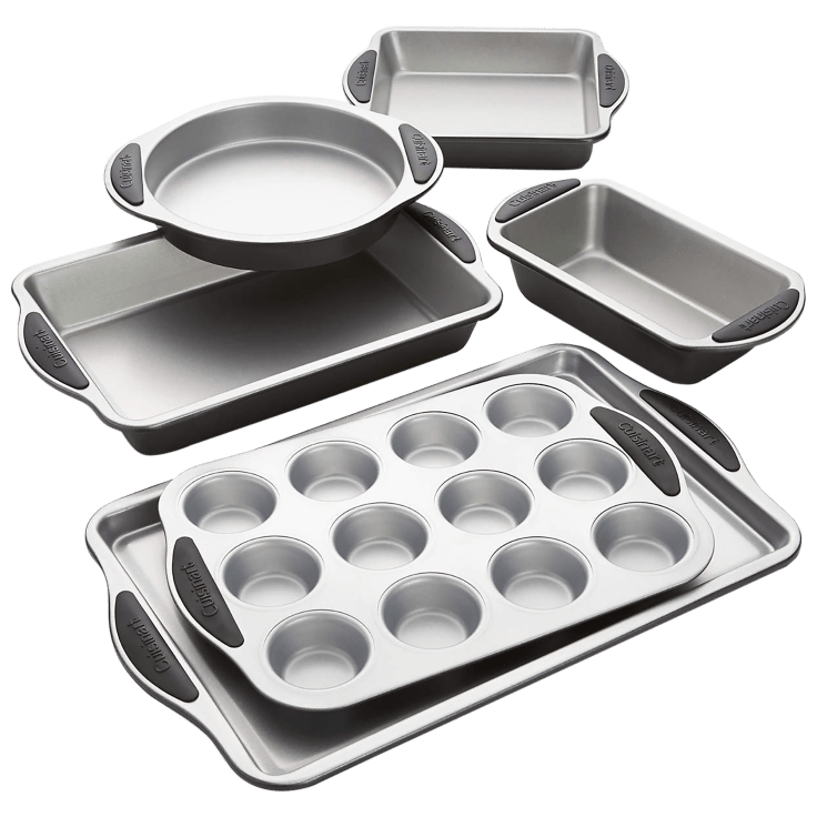 Cuisinart 6 Cup Nonstick Steel Muffin Pan, 3.5 Diameter Cups 