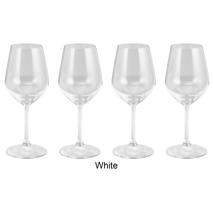 4 Pack Bormioli Rocco Restaurant Wine Glasses