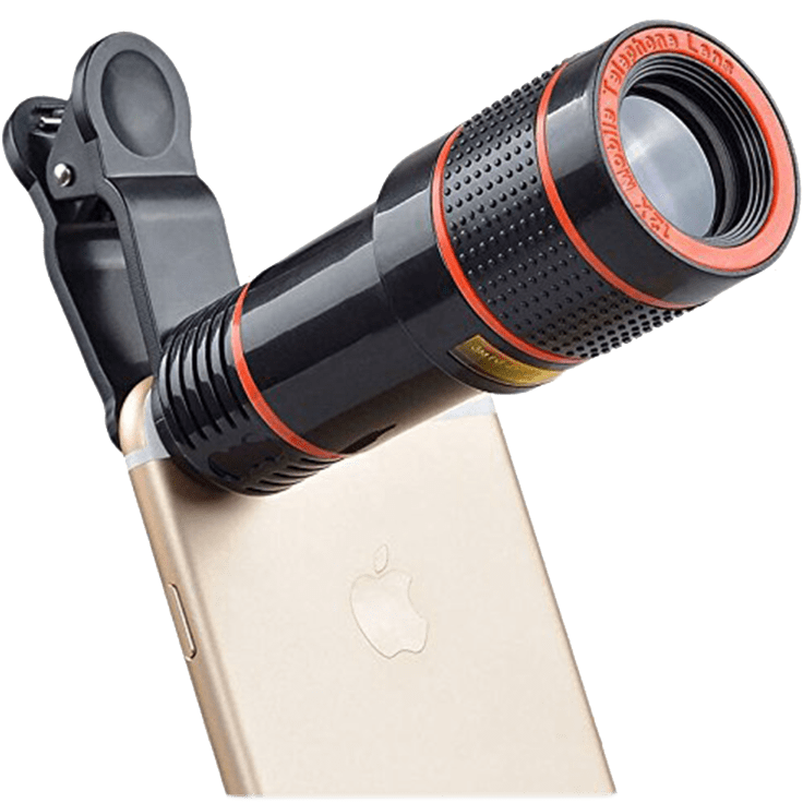 MorningSave Lux Telescope Lens and 5 in 1 Camera Lens Kit Bundle
