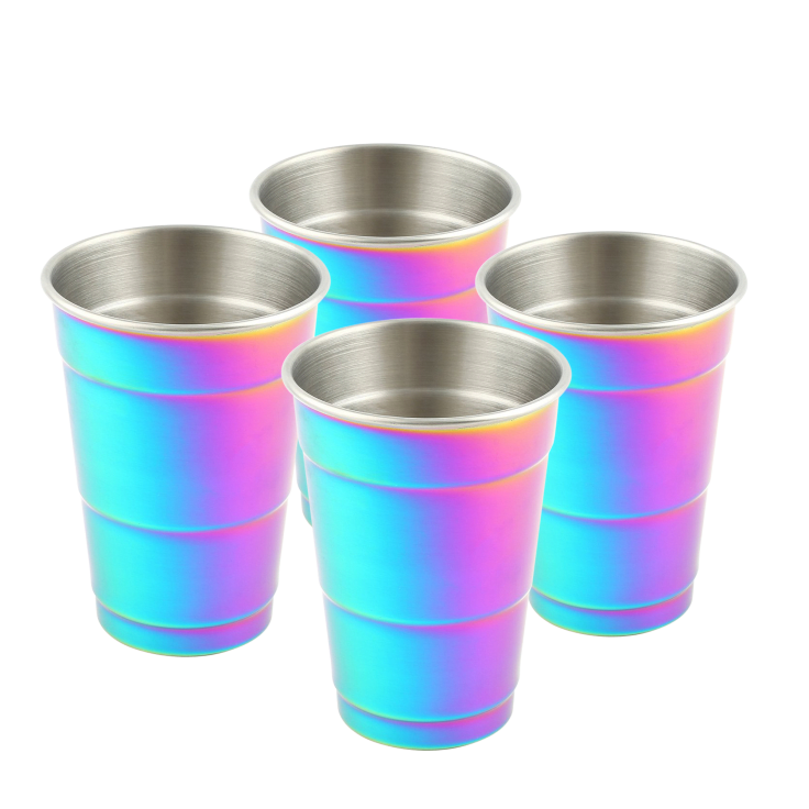 MorningSave: 4-Pack of 20oz Stainless Steel Insulated Tumblers by Primula