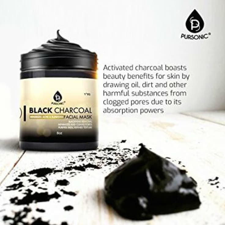 Pursonic Facial Steamer & Charcoal Facial Mask Set