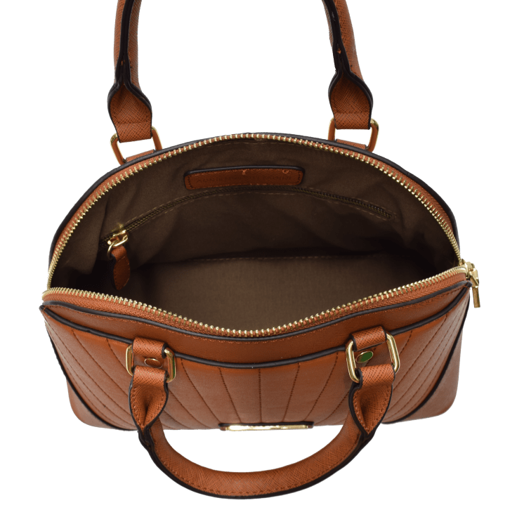 MorningSave Adrienne Vittadini The Haley Collection Dome Satchel