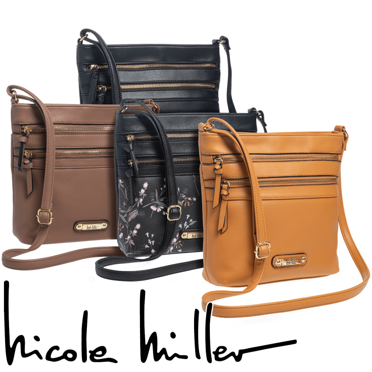 Nicole Large Logo Shoulder Bag | Michael Kors
