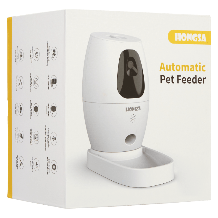 SideDeal Hongsa Smart Pet Camera with Treat Dispenser and Night Vision