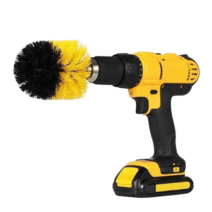 MorningSave SwissTek 3Piece AllPurpose Power Scrubber Cleaning Kit