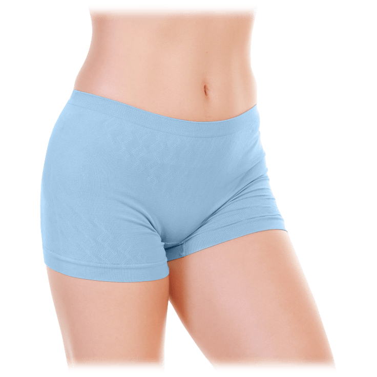 MorningSave 6Pack Angelina Seamless Microfiber Boyshort Panties with