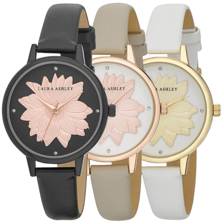 Laura Ashley Ladies' Two Tone Mesh Watch | CoolSprings Galleria