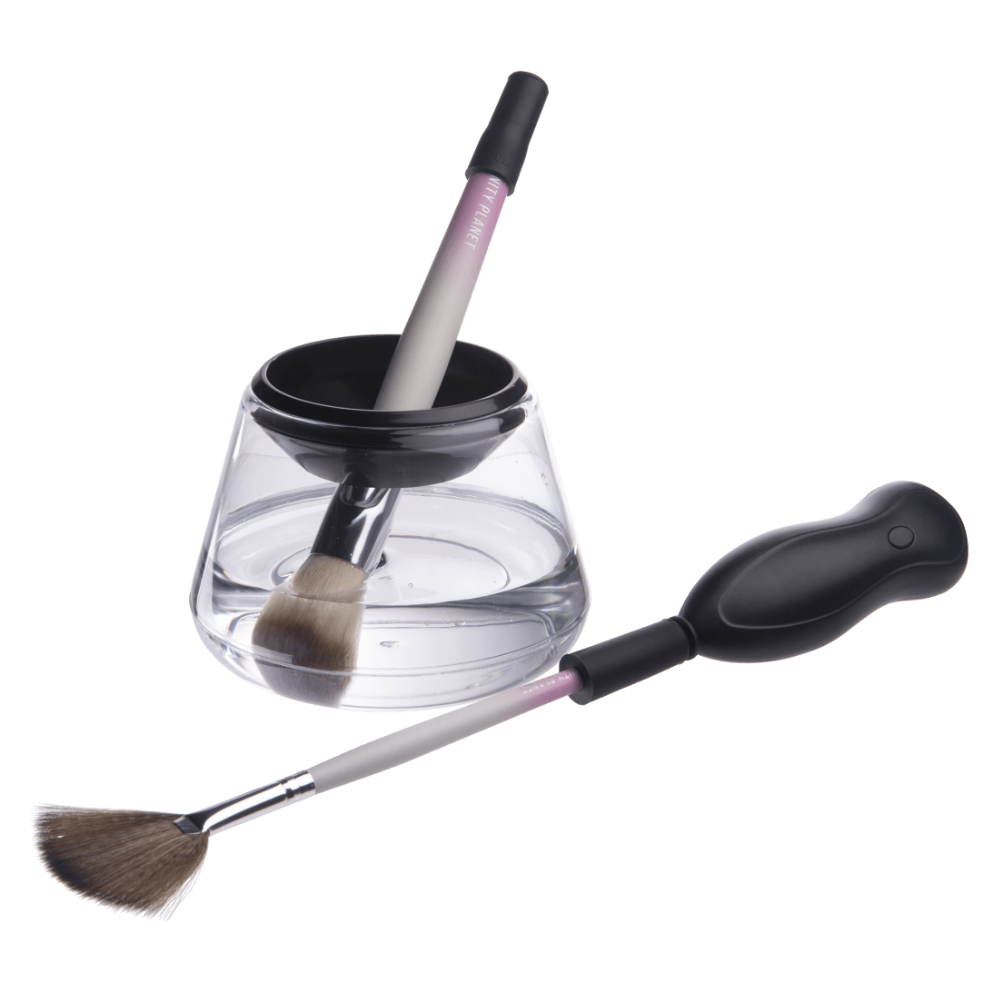 Pronoir Electric Makeup Brush Cleaner With Vanity Planet 15 Piece