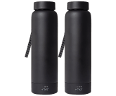 2-Pack: TYLT 24oz Insulated Bottle with Wireless Power Bank