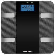 Health-o-Meter Digital Carbon Fiber Total Body Composition Weight Tracking Scale