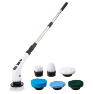 Pursonic Rechargeable Cordless Power Scrubber with 7 Attachments