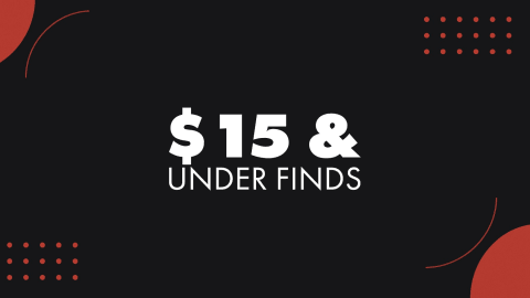 $15 & Under Finds