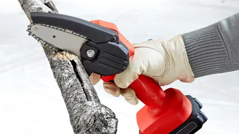 The Cordless Mini Chainsaw