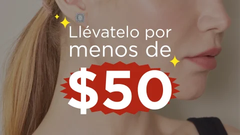Menos de $50