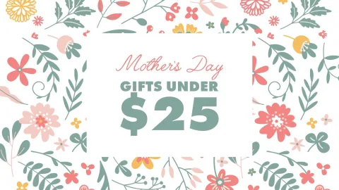 Mother's Day Gifts Under $25