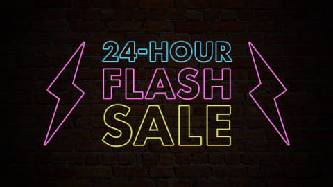 24-Hour Flash Sale!