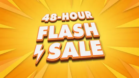 48-Hour Flash Sale