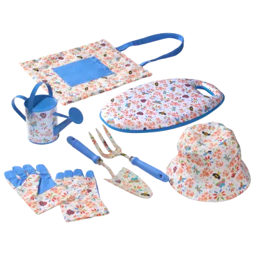 Temp-tations Outdoor Centertaining 7-Piece Gardening Essentials Kit