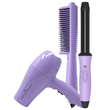Karma Beauty Mini Mood Travel Trio Hair Tools Set
