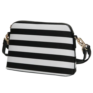 MKF Collection Kimmy Striped Crossbody Bag by Mia K.