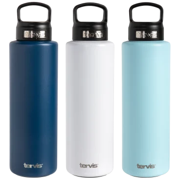 3-Pack: Tervis 40oz Stainless Steel Triple Walled Insulated Tumblers
