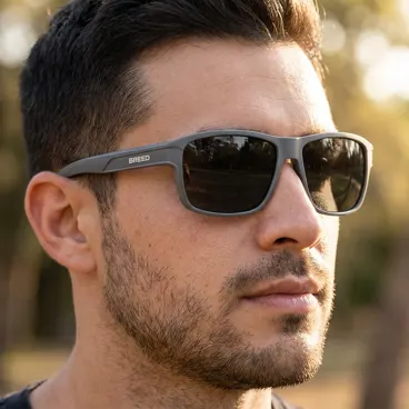 BREED Gafas de Sol Cuadradas Polarizadas para Hombre Astor