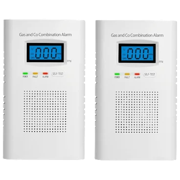 2-Pack: Hakol Plug-In Carbon Monoxide & Natural Gas Detector