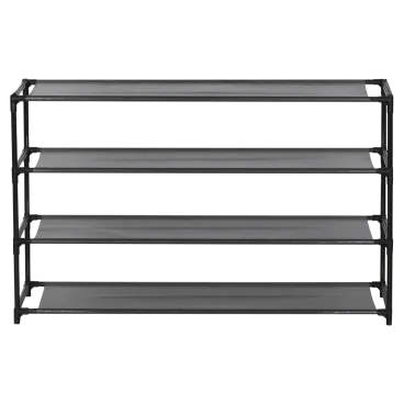 J&V Textiles 4- or 6-Tier Shoe Storage & Organizer Rack