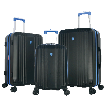 Olympia USA Apache Plus 3-Piece Hardside Spinner Set