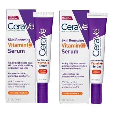 2-Pack: CeraVe Vitamin C Serum with Hyaluronic Acid