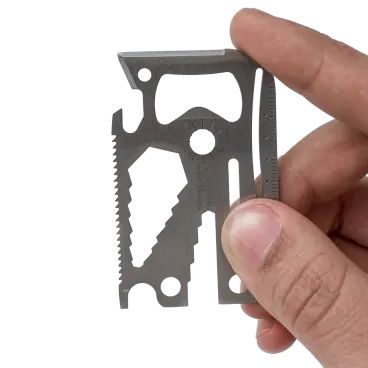 6-Pack: Touch Of ECO Wallet Wizard 26-In-1 Multi-Tool