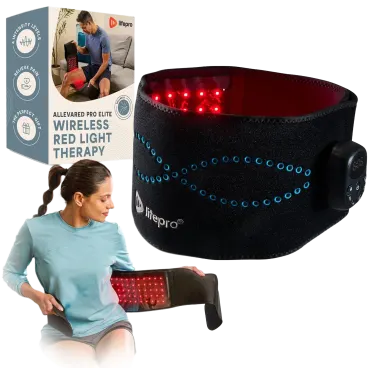 Lifepro AllevaRed Pro Wireless Red Light Therapy Belt