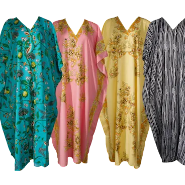 Winlar Printed Maxi Caftan