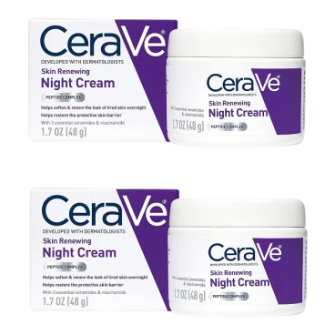 2-Pack: CeraVe Skin Renewing Night Cream (1.7 oz)