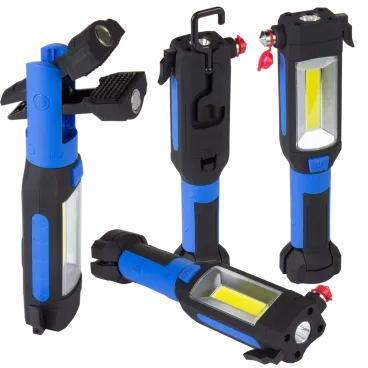 Paquete de 4: SecureBrite Herramientas de Emergencia Auto 9 en 1 con Linterna